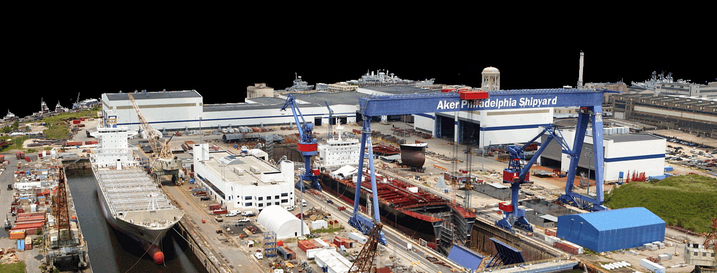 Aker Philadelphia Shipyard; Shipbuilding; Philadelphia, PA